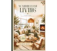SCANDINAVIAN LIVING: A Coloring Journey Through Timeless Nordic Interiors (CozyAveBooks)