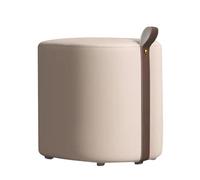 Scandinavian Makeup Stool - Luxurious Dressing Chair for Bedroom, Compact Shoe Bench, Living Room Foot Stool - Ideal for Small Spaces