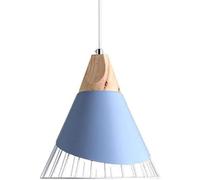 Scandinavian Metal Cage Chandelier Industrial Pendant Light Minimalist Ceiling Fixture for Modern Home Decor Hollow Design European Style Hanging Lamp