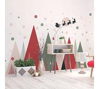 Scandinavian Mountains in Front of The Reindeer Stickers 100 x 150 cm