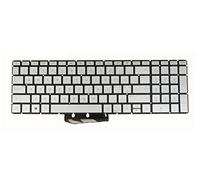 Scandinavian Nordic Keyboard for HP 15g-br000 17q-bu000 17-bs100 17-bs000 17t-bs000 17g-br100 920018-DH1 Silver