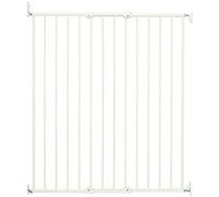 Scandinavian Pet Design Extra Tall Extendable Dog Gate, 62.5-106.8 cm/24.6-42 inches wide, 103 cm/40.5 inches high, Extendable Stair/Pet/Safety Gate, Metal, White, Made in Denmark