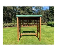 Scandinavian Redwood Garden BBQ Shelter by Charles Taylor Green