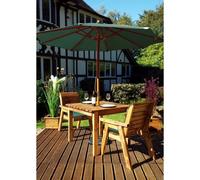 Charles Taylor Trading Two Seater Diner in Brown Charles Taylor Trading Brown