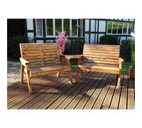 Charles Taylor Twin Angled Bench Set, Wood