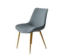 Scandinavian Stretch Chair Covers Set of 6, Modern Removable & Washable Dining Chair Slipcovers for Kitchen Stools, Elastic Chair Protector (A2)