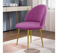 Scandinavian Stretch Dining Chair Covers Universal SlipcoversDining Room NonSlip Velvet 1/2/4/6 PiecesElegant Durable Easy to Clean (Color: Q)