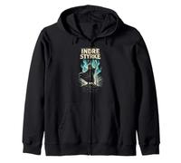 Scandinavian Viking Indre Styrke Zip Hoodie