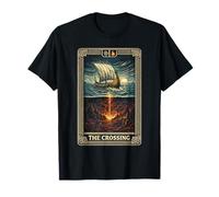 Scandinavian Viking The Crossing Tarot Card T-Shirt