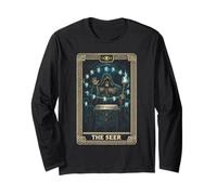 Scandinavian Viking The Seer Tarot Card Long Sleeve T-Shirt
