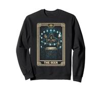 Scandinavian Viking The Seer Tarot Card Sweatshirt