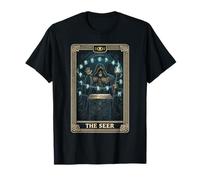 Scandinavian Viking The Seer Tarot Card T-Shirt