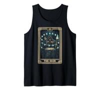 Scandinavian Viking The Seer Tarot Card Tank Top