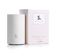SCANDISCENTS - Waterless Halo Home Diffuser | Essential Oil | Rechargeable USB & Portable | Aromatherapy | Gift (White)