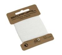 Scanfil Cotton Thread Mending Darning Repair 15 Metres Socks Jumpers Scarf 616D, 02 White, 2 (30m)