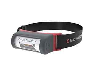 Scangrip 03.5438 Night View Headlamp with White and Red Light Black