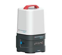 SCANGRIP Area 10 Connect Powerful 10000 Lumen LED Work Light, 360° Illumination, Power Tool Battery Operated, Portable, Compact, Cordless, Integrated Hook for Flexible Positioning