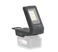 SCANGRIP Basic Connect 1000 Lumen LED Flood Light, Power Tool Battery Operated, Portable, Flexible Lamp Head, Lightweight and Compact Design