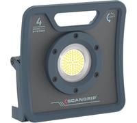 Scangrip NOVA 4 C plus R, LED Work Light, With Handle, Provides Reliable and Uninterrupted Illumination Resistant to Water and Dust, 4000 lumens
