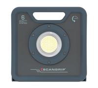 Scangrip NOVA 6 C plus R, LED Work Light, Rugged and Rechargeable, Durable and Portable, From 6000 Lumen
