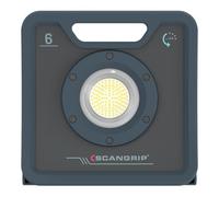 Scangrip NOVA 6, LED Work Light, Provides Uninterrupted Lighting, Water and Dust Resistant, 6000 Lumens