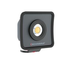 SCANGRIP NOVA MINI, Rechargeable Handheld COB LED Floodlight, 1000 Lumen, Ergonomic Smart Grip 4-in-1 System, Compact, Strong Built-in Magnet, Belt Clip, Stepless Dimmer, Waterproof (IP65)