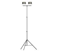 SCANGRIP, Tripod for Work Lights - Professional Expandable Stand for Construction Site Spotlights, Adjustable Height up to 3 m