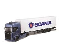 SCANIA 770S 1:43 Bburago 18-31468 BLUE TRUCK WITH PRESSURE