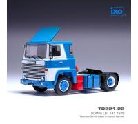 IXO DIECAST 1/43 1976 SCANIA LBT 141 TRUCK CAB/TRACTOR BLUE & WHITE TR221