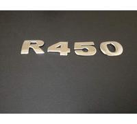 SCANIA R SERIES Stainless Steel Chrome 'R 450' Polished Number Cover Grill Model Badge