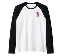 Scania Sweden Emblem Flag Griffin Raglan Baseball Tee