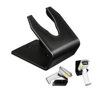 Scanner Holder - Heavy Duty Universal Space Saving Design - Black | handheld scanner holder, office, supermarket, retail, shop counter, library, restaurant, cash register area, warehouse, metal