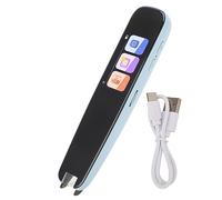 Scanner Pen, Scan Reader Pen, Highlighter Reading Pen with Battery Screen, Electronic Language Translator Dictionary English Learning Scanning Pen for Students Travel Learning