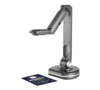 Scanner V500S USB 2-in-1 8MP Document Camera & Book Scanner, Webcam With Auto A3 Scanning Size LED Light For Mac Windows