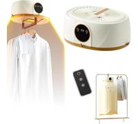 Scanovas Wireless Inflatable Shirt Self Shirt Ironing Machine, Scanovuss Portable Dryer, Collapsible Automatic Wireless Vertical Steam Home Use Ironing Machine for Apartment, Travel (1 PCS)