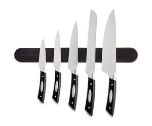 Scanpan Classic 6 Piece Magnetic Knife Rail Set