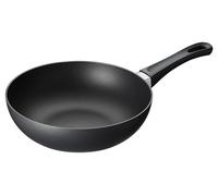 SCANPAN Classic Induction Wok Pan 24 cm Multifunctional Wok Pan Stratanium + Non-Stick Coating Oven Safe