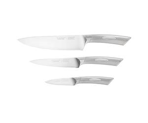 Scanpan Classic Steel 3 Piece Chefs Knife Set