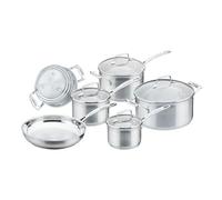 SCANPAN Impact Cookware, Set of 10, Silver