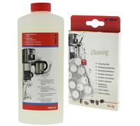 ScanPart Set Of Descaler 1 Liter + 10 Tablets For Cleaning Coffee Machines