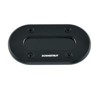 Scanstrut DS-LP-MULTI-BLK Low-Profile Cable Gland - IP68 Waterproof Seal for Multiple Cables upto 15mm | Anodized Aluminum, Ideal for Solar Panels & Marine Installations - Black