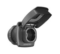 Scanstrut Flip Pro 12V Power Socket SC-12V-F1, IPX4 Waterproof Spring-Loaded Lid, 150 W Max, Marine & RV/Camper Use