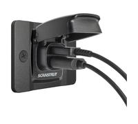 Scanstrut ROKK Flip Pro USB Charger - IPX4 Waterproof Dual USB-A & USB-C Fast Charging Port with Front-Fit Bezel | 12/24V Marine & RV Power Socket