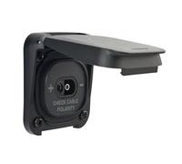 Scanstrut Ventura Series SAE Solar Connection, Waterproof Exterior Panel Mount Socket with IP68 & IP69K Rating for Vans, RVs and Overland Vehicles