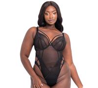 Scantilly by Curvy Kate Senses Plunge Body - Black - 32DD