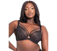 Scantilly by Curvy Kate Senses Plunge Bra - Black - 30E