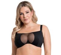 Scantilly by Curvy Kate Swerve Bandeau Bra - Black - 34DD