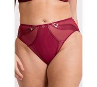 Scantilly Suspense High Waist Brief In Purple Purple S