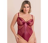Scantilly Women's Suspense Plunge Bodysuit in Purple | Size: 42F Scantilly Purple 42F