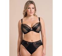 Scantilly Women's Suspense Plunge Bra in Black | Size: 32FF Scantilly Black 32FF